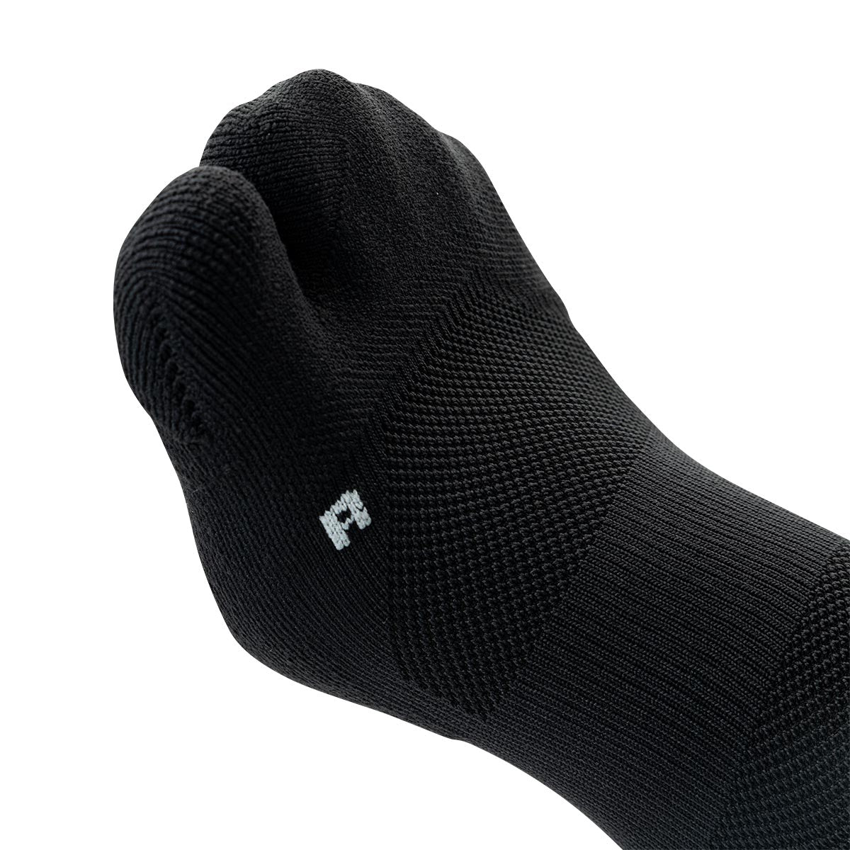 Ari Tabi Qtr Running Socks Black Blue Silver