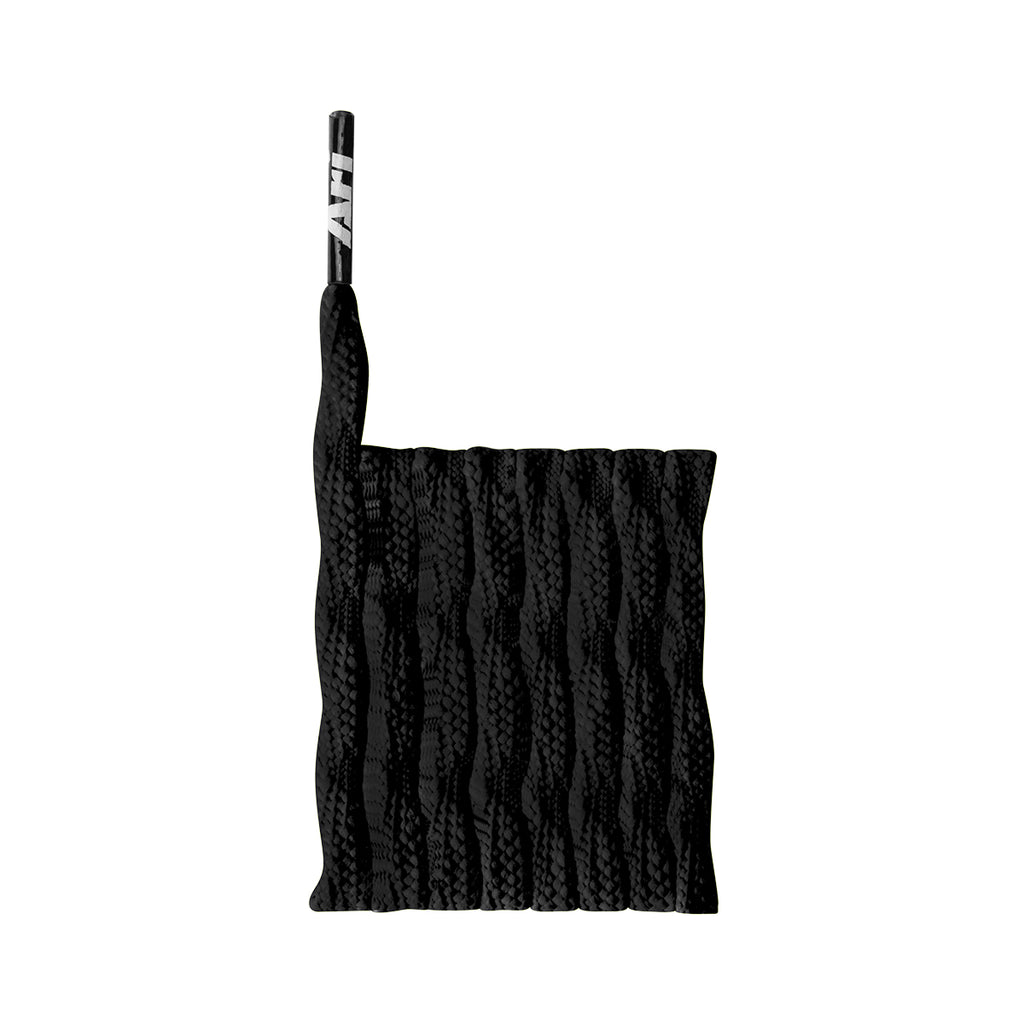 ARI TWIST SHOELACES - 3MM/115CM - BLACK