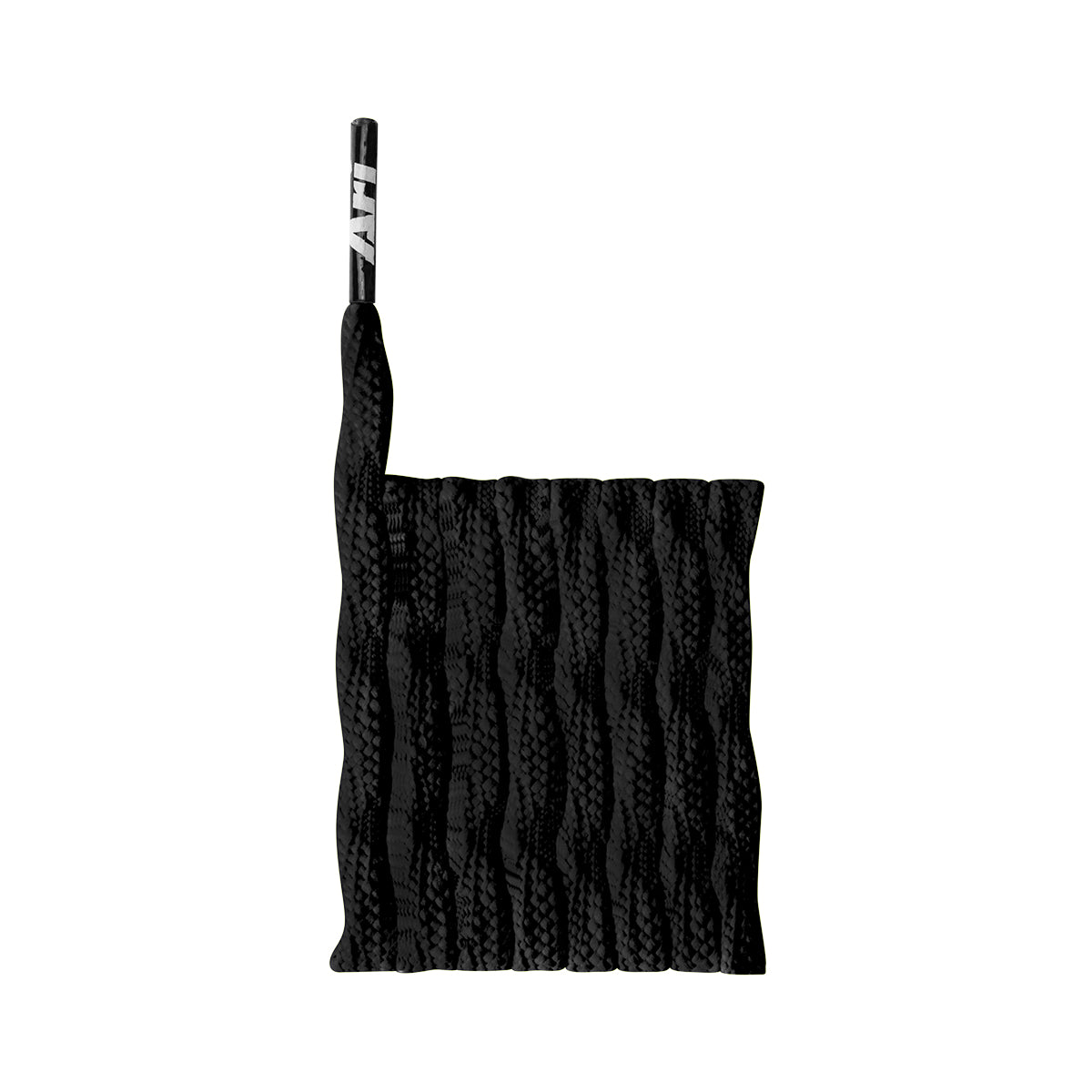 ARI TWIST SHOELACES - 3MM/115CM - BLACK