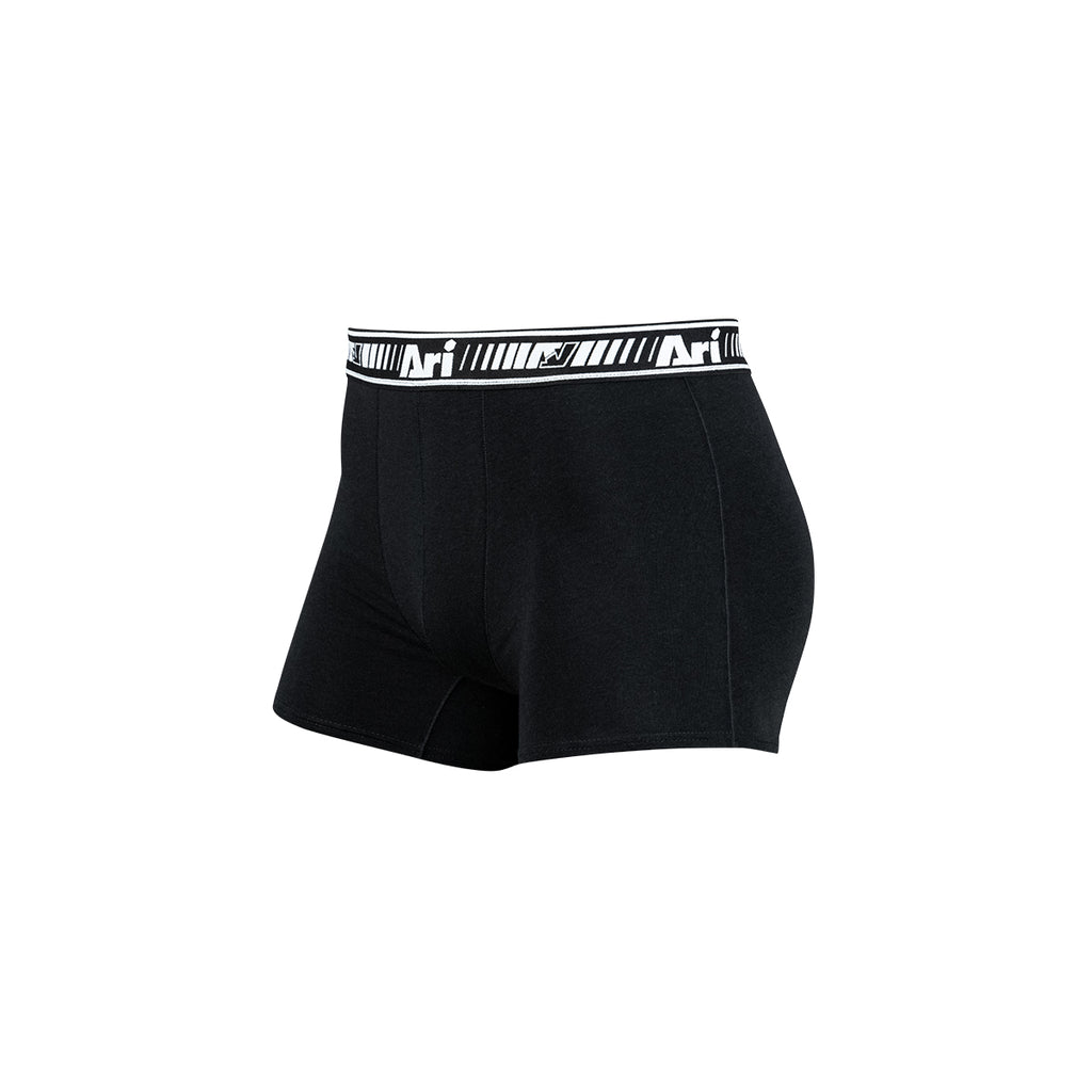 ARI ULTRASOFT BOXER BRIEFS - BLACK/WHITE