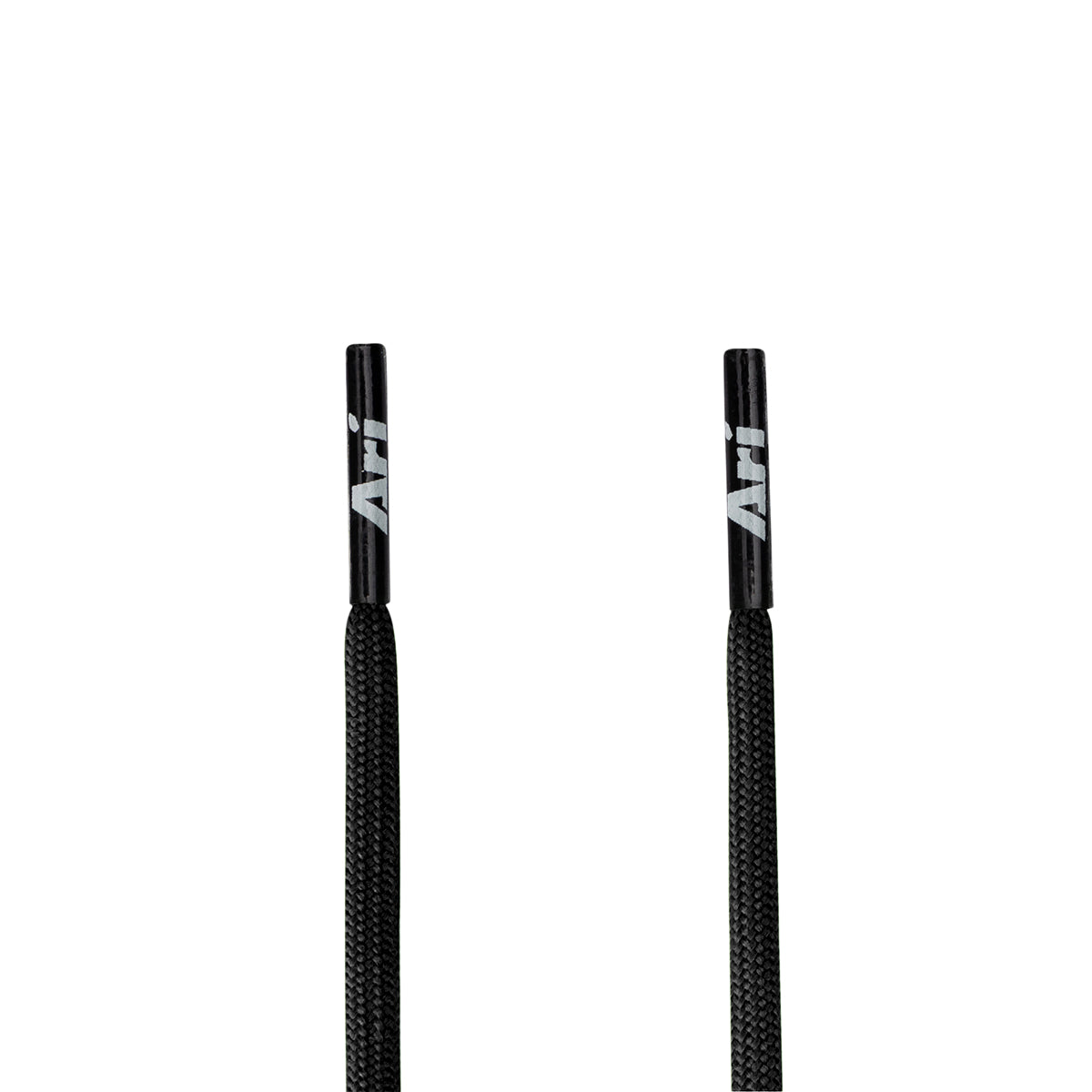 ARI ULTRASOFT SHOELACES - 5MM/115CM - BLACK/BLACK/WHITE