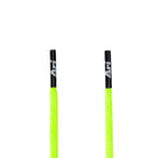ARI ULTRASOFT SHOELACES - 5MM/115CM - LIGHT GREEN/LIGHT GREEN/BLACK