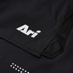 Ari Women Aerospeed V3 Running Shorts 3 Inches Black Black Silver