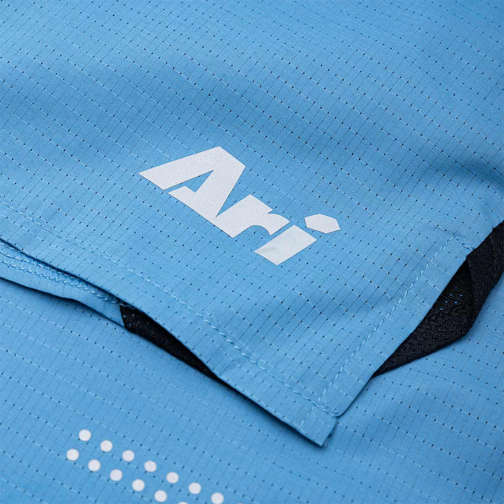 Ari Women Aerospeed V3 Running Shorts 3 Inches Parisian Blue Parisian Blue Silver