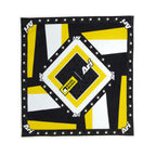 ARI X BOXX MUSIC 2026 BANDANA FOOTBALL - BLACK/YELLOW/WHITE
