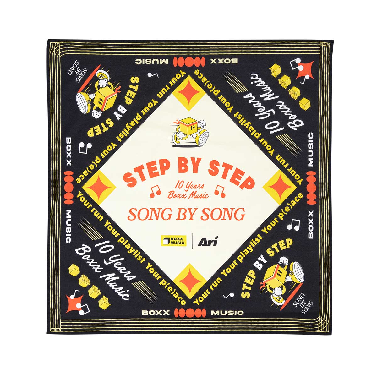 Ari X Boxx Music 2026 Bandana Running