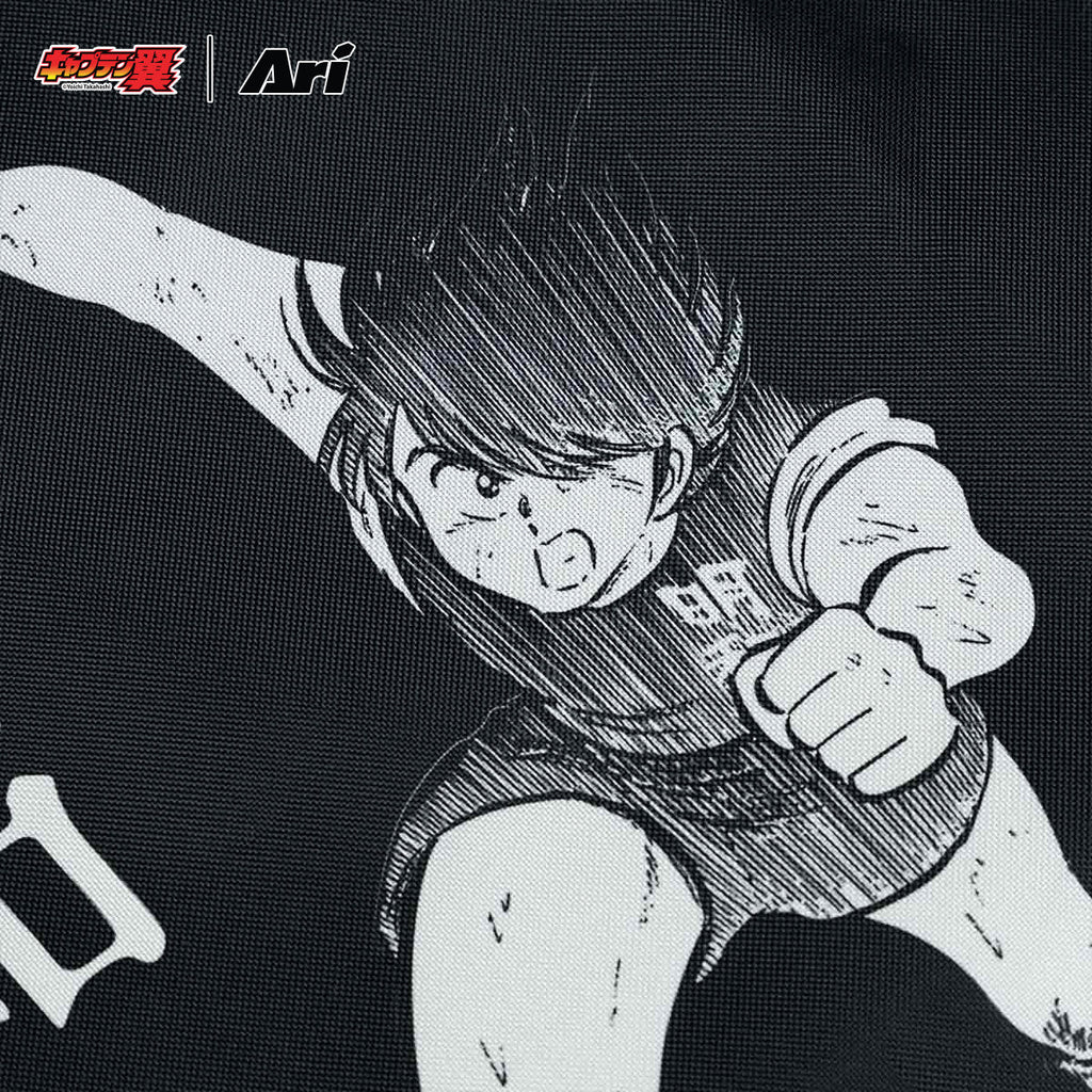 ARI X TSUBASA 2025 HYUGA GYMSACK - BLACK/WHITE/RED