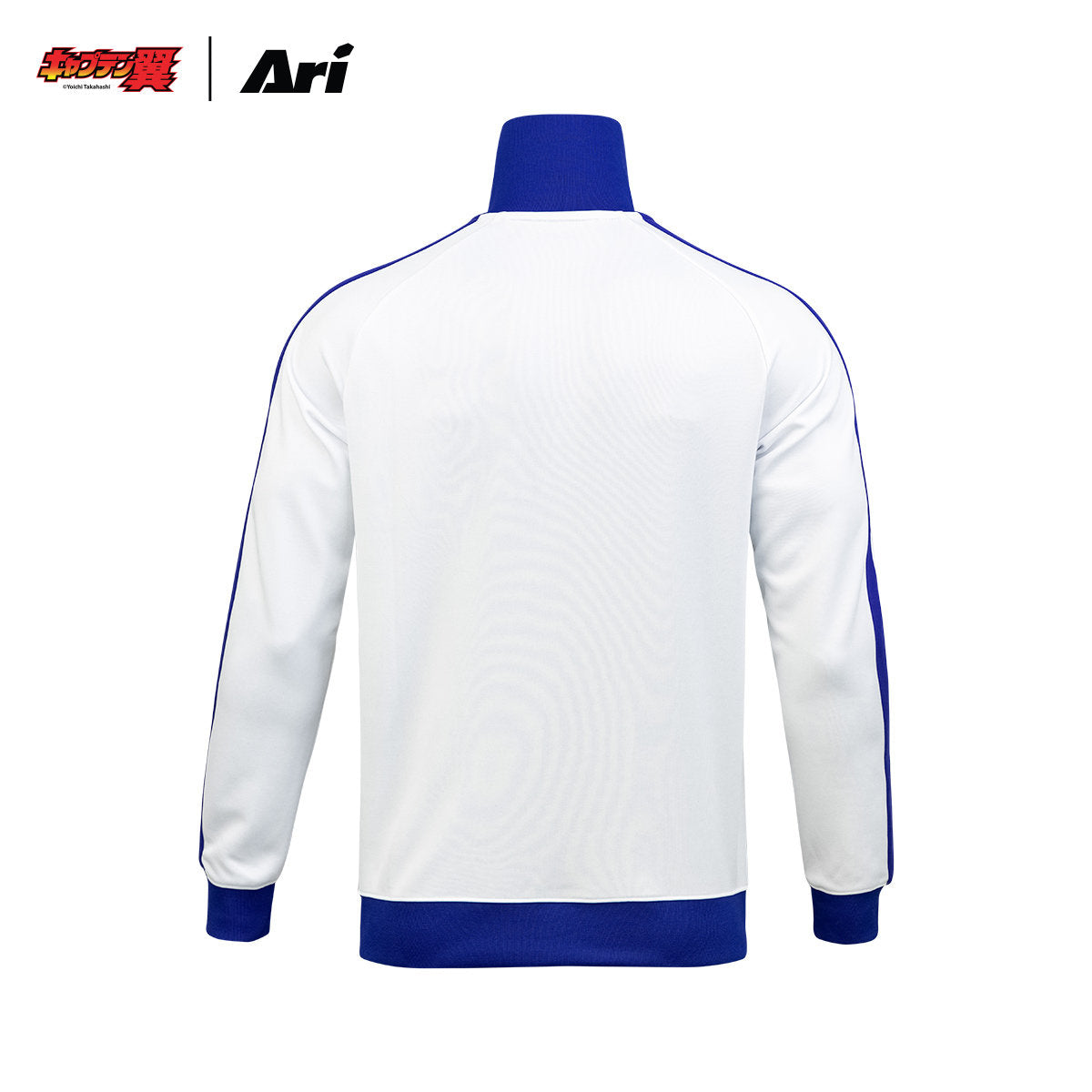 ARI X TSUBASA 2025 NANKATSU TRACK JACKET - WHITE/BLUE/WHITE