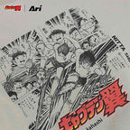 ARI X TSUBASA 2025 NITTA REGULAR TEE - GREY/BLACK/RED