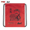 ARI X TSUBASA 2025 WAKABAYASHI GYMSACK - RED/BLACK/RED