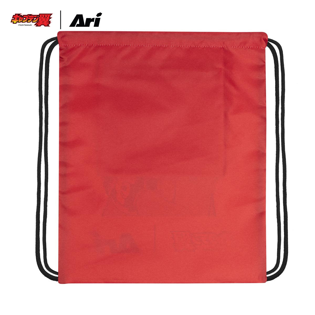 ARI X TSUBASA 2025 WAKABAYASHI GYMSACK - RED/BLACK/RED