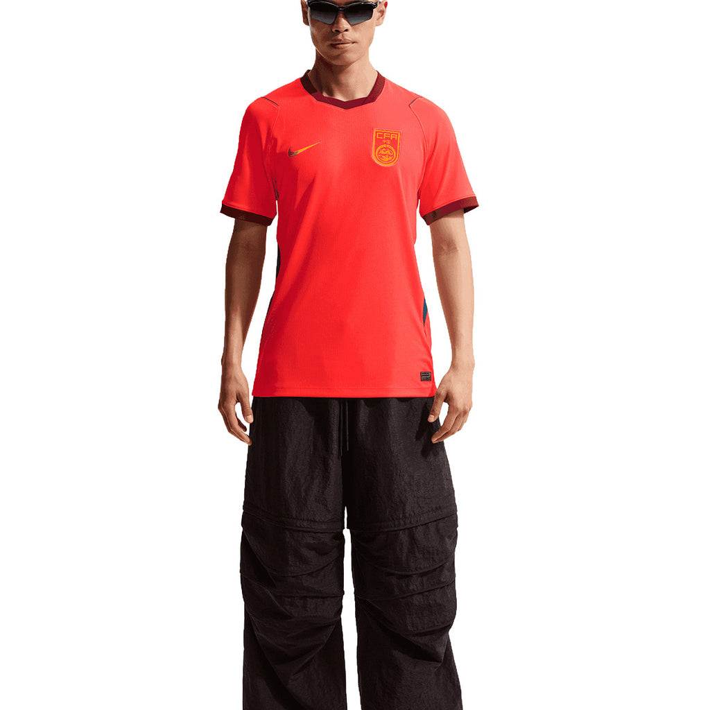 NIKE CHINA 2026 HOME REPLICA JERSEY - BRIGHT CRIMSON/TEAM RED/YELLOW OCHRE