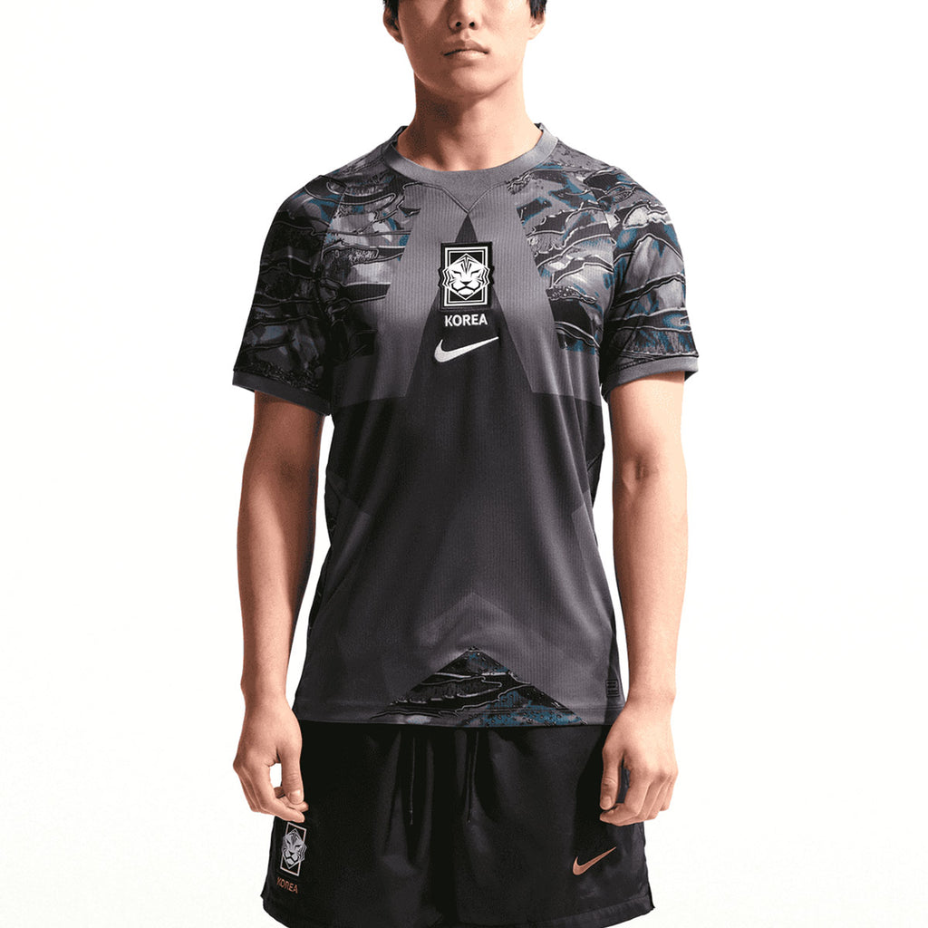 NIKE SOUTH KOREA 2026 GOALKEEPER REPLICA JERSEY - BLACK/MEDIUM ASH/WHITE