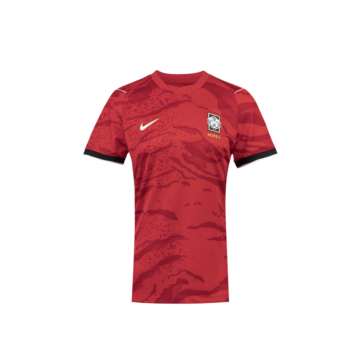 NIKE SOUTH KOREA 2026 HOME REPLICA WOMEN JERSEY - GLOBAL RED/BLACK/WHITE/CLUB GOLD
