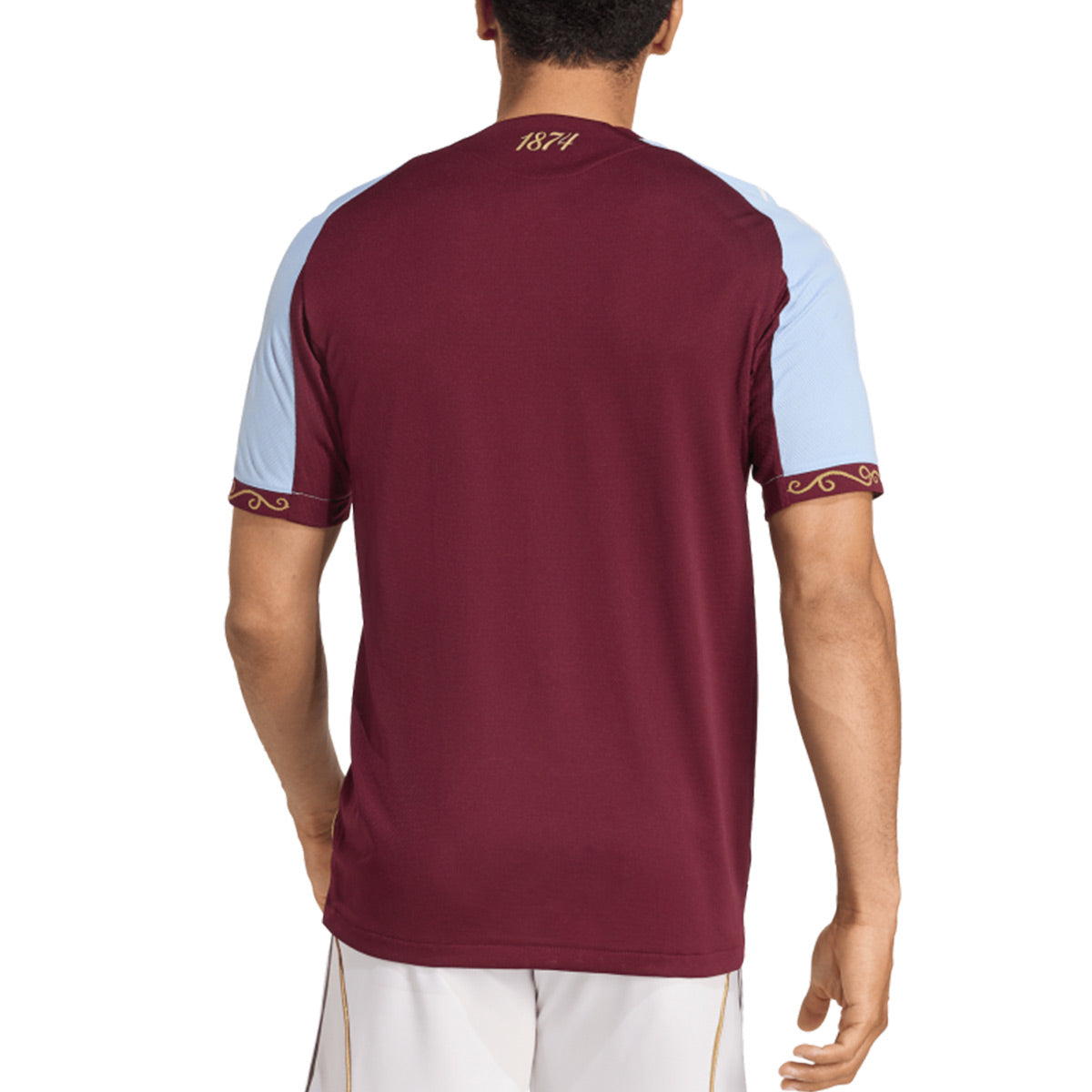 ADIDAS ASTON VILLA 2025/2026 HOME PLAYER JERSEY - MAROON/GLOW BLUE
