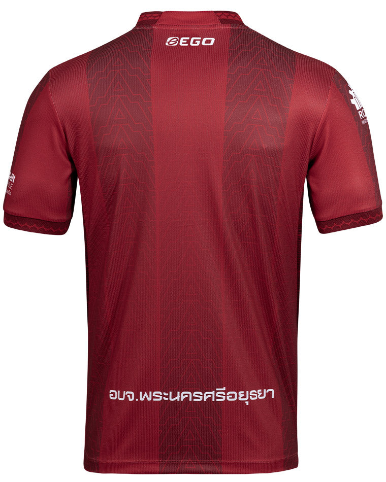 EGO SPORT AYUTTHAYA UNITED 2025/2026 AWAY JERSEY - RED/WHITE