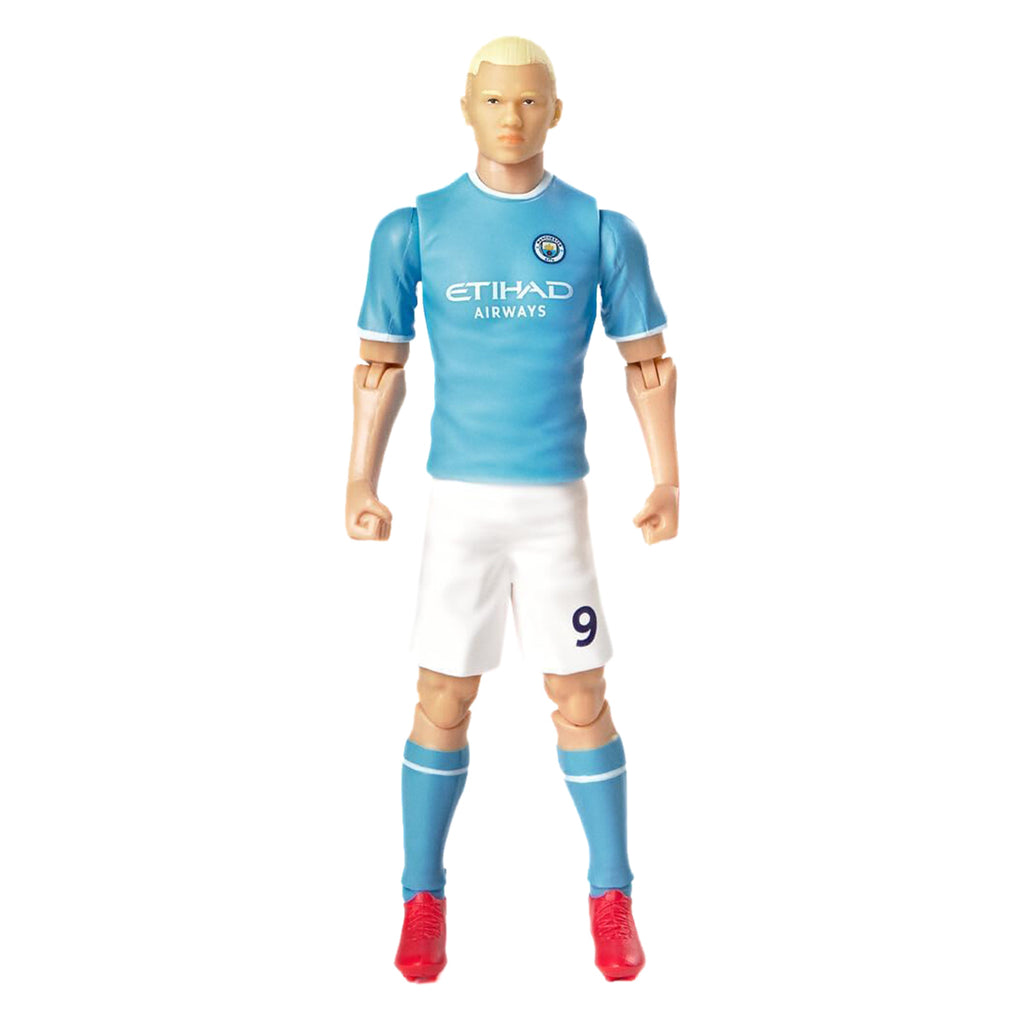 BANBO MANCHESTER CITY ERLING HAALAND FIGURINE - BLUE
