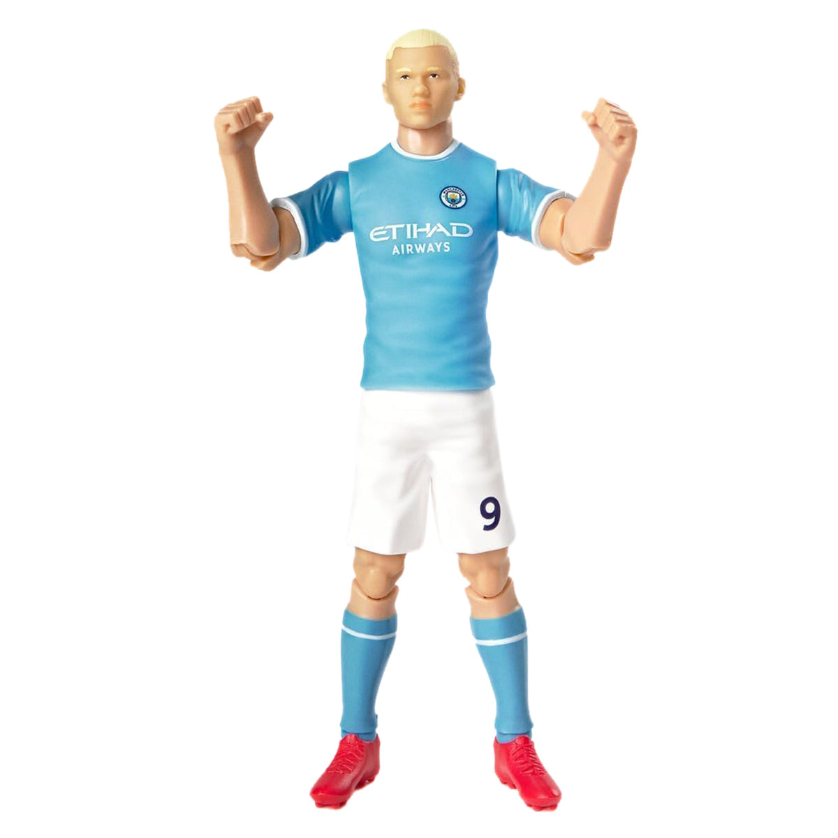 BANBO MANCHESTER CITY ERLING HAALAND FIGURINE - BLUE
