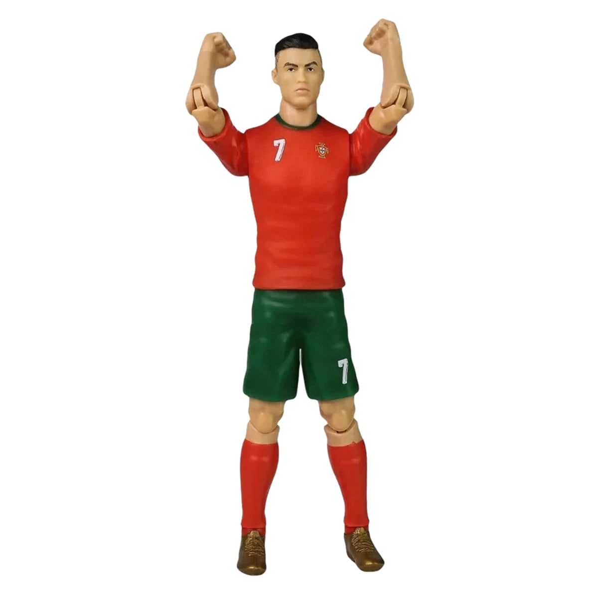 BANBO PORTUGAL CRISTIANO RONALDO FIGURINE - RED/GREEN
