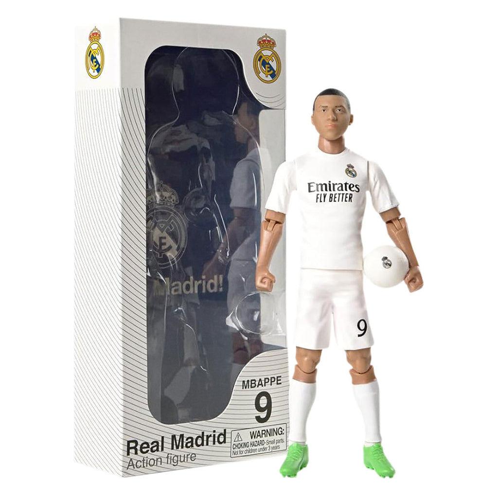 BANBO REAL MADRID KYLIAN MBAPPE FIGURINE - WHITE