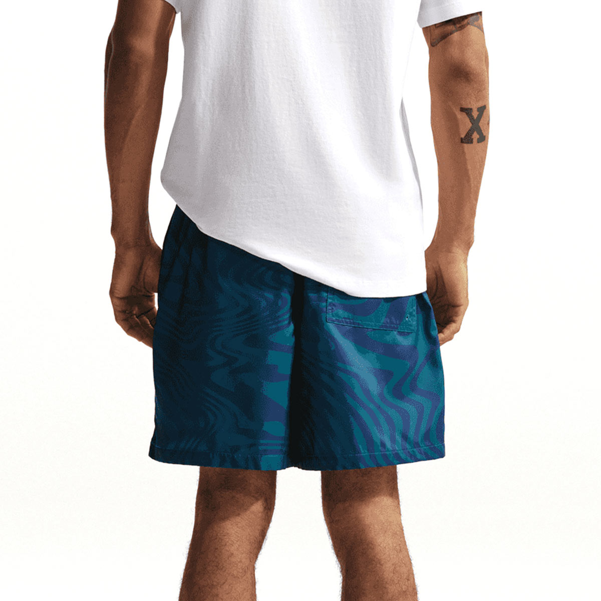 NIKE BRAZIL 2026 CLUB FLOW SHORTS - GEODE TEAL/COASTAL BLUE/MIDWEST GOLD