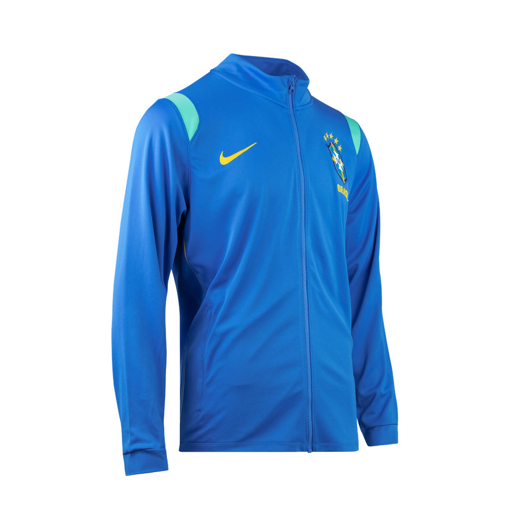 NIKE BRAZIL 2026 ACADEMY PRO TRACK JACKET - LT PHOTO BLUE/MIDWEST GOLD/MIDWEST GOLD