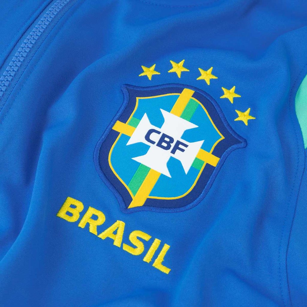 NIKE BRAZIL 2026 ACADEMY PRO TRACK JACKET - LT PHOTO BLUE/MIDWEST GOLD/MIDWEST GOLD