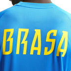 NIKE BRAZIL 2026 STRIKE SS TOP - LT PHOTO BLUE/LIGHT MENTA/MIDWEST GOLD