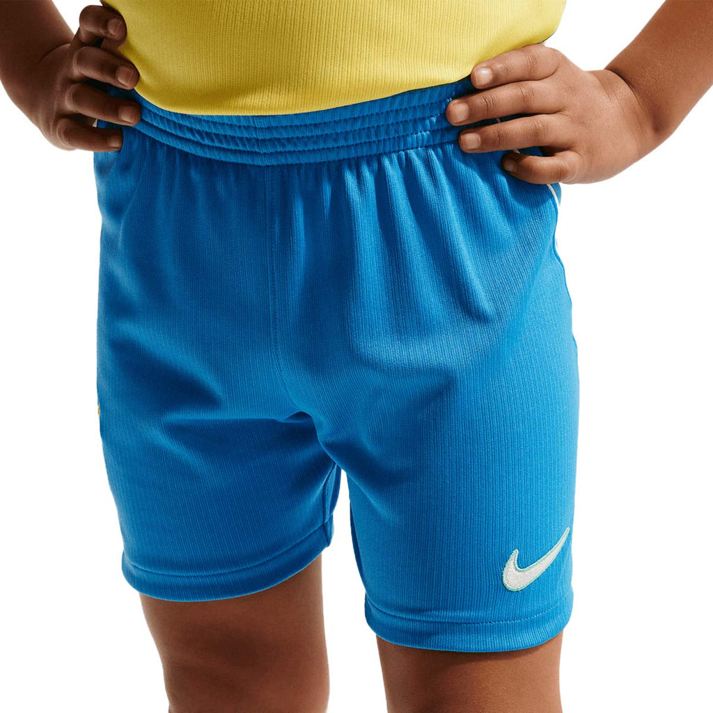 NIKE BRAZIL 2026 HOME MINI JERSEY - CANARY/LIGHT MENTA/GEODE TEAL