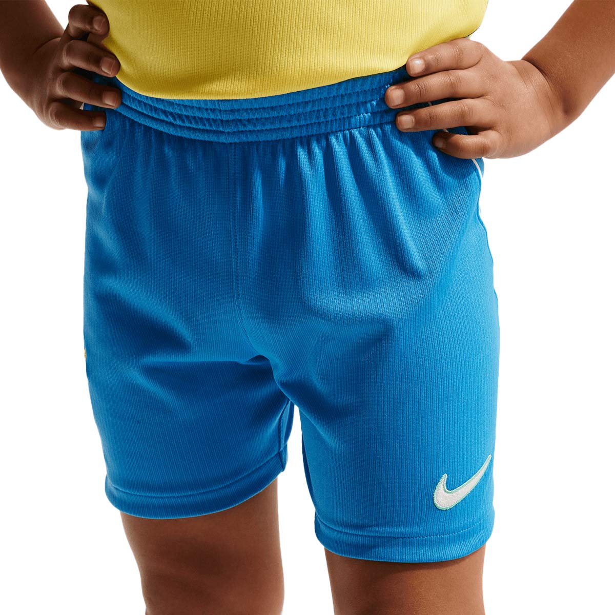 NIKE BRAZIL 2026 HOME MINI JERSEY - CANARY/LIGHT MENTA/GEODE TEAL