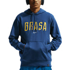 NIKE BRAZIL 2026 CLUB HOODIE PO FT - COASTAL BLUE/LIGHT MENTA