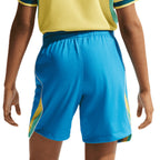 NIKE BRAZIL 2026 HOME KIDS SHORTS - LT PHOTO BLUE/LIGHT MENTA/WHITE