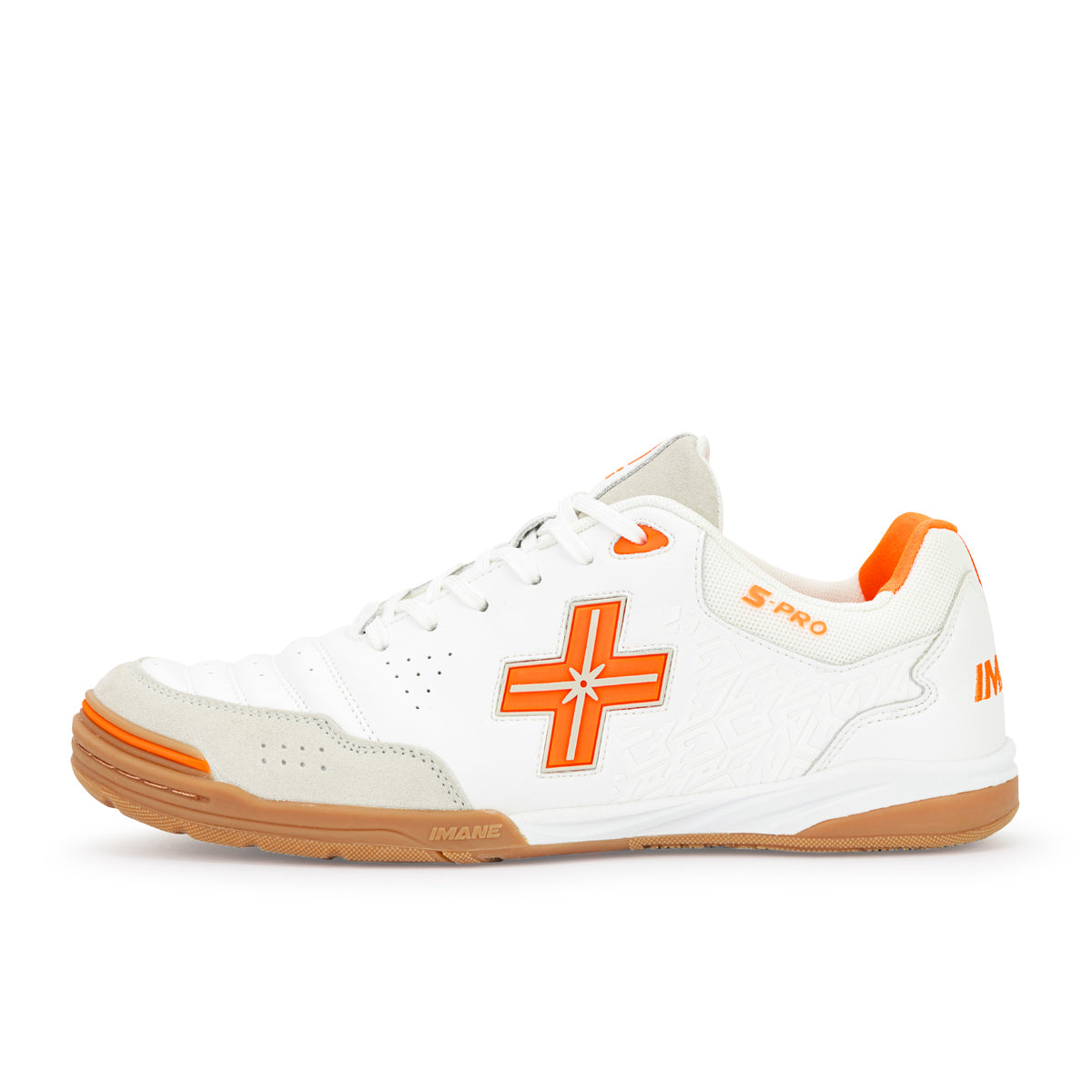 IMANE 5PRO NAPPA - WHITE/ORANGE
