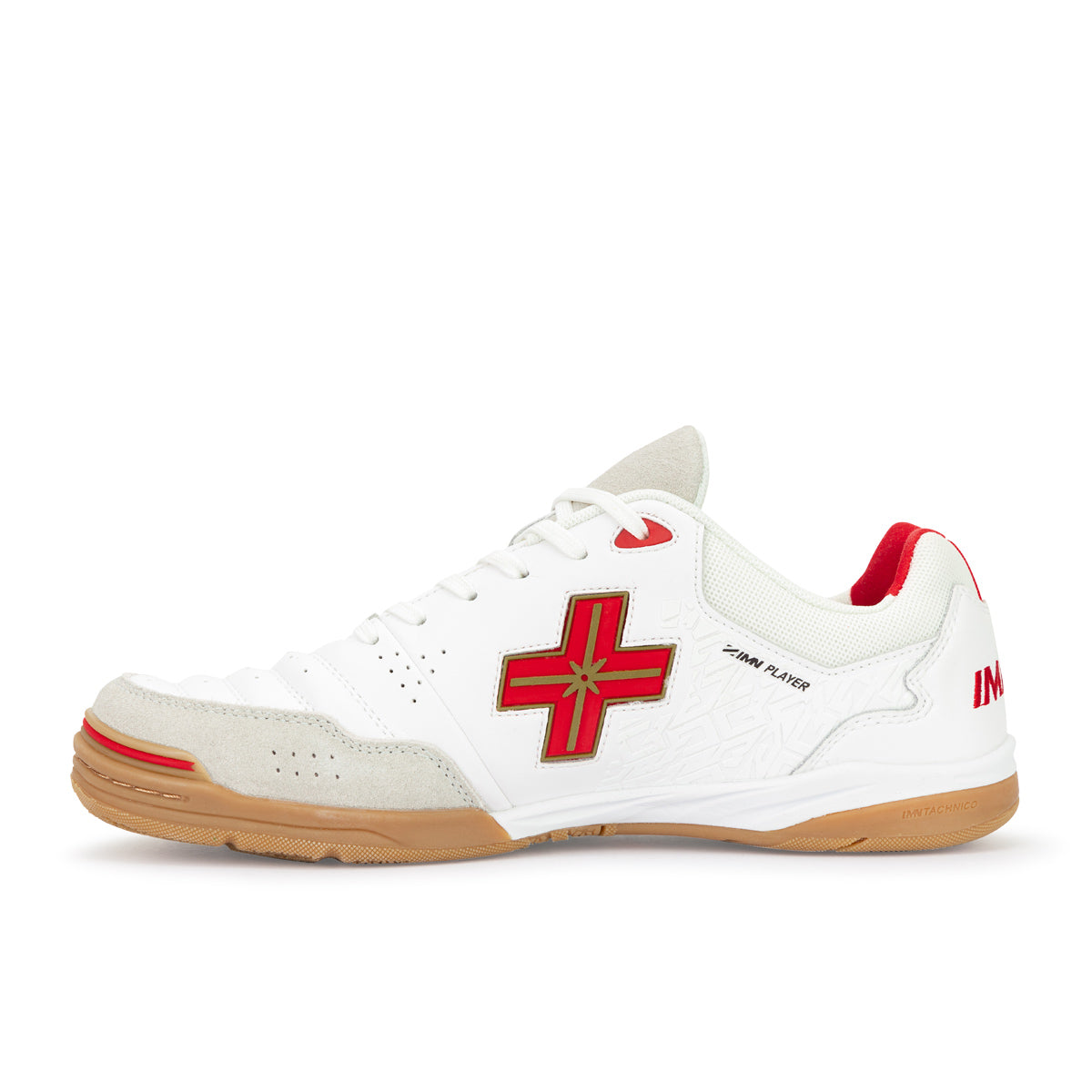 IMANE 5PRO NAPPA - WHITE/RED