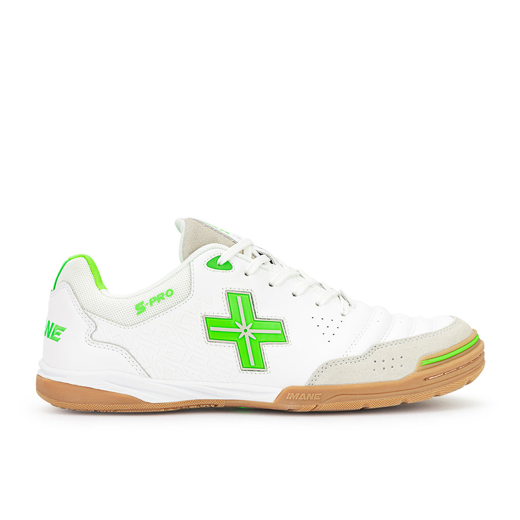 IMANE 5PRO NAPPA - WHITE/GREEN