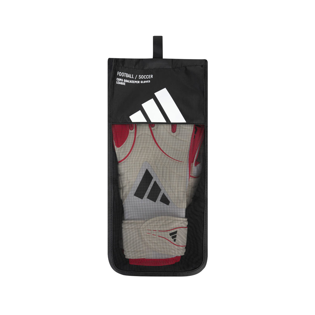 ADIDAS COPA LEAGUE GLOVES - WHITE/LUCID RED/BLACK