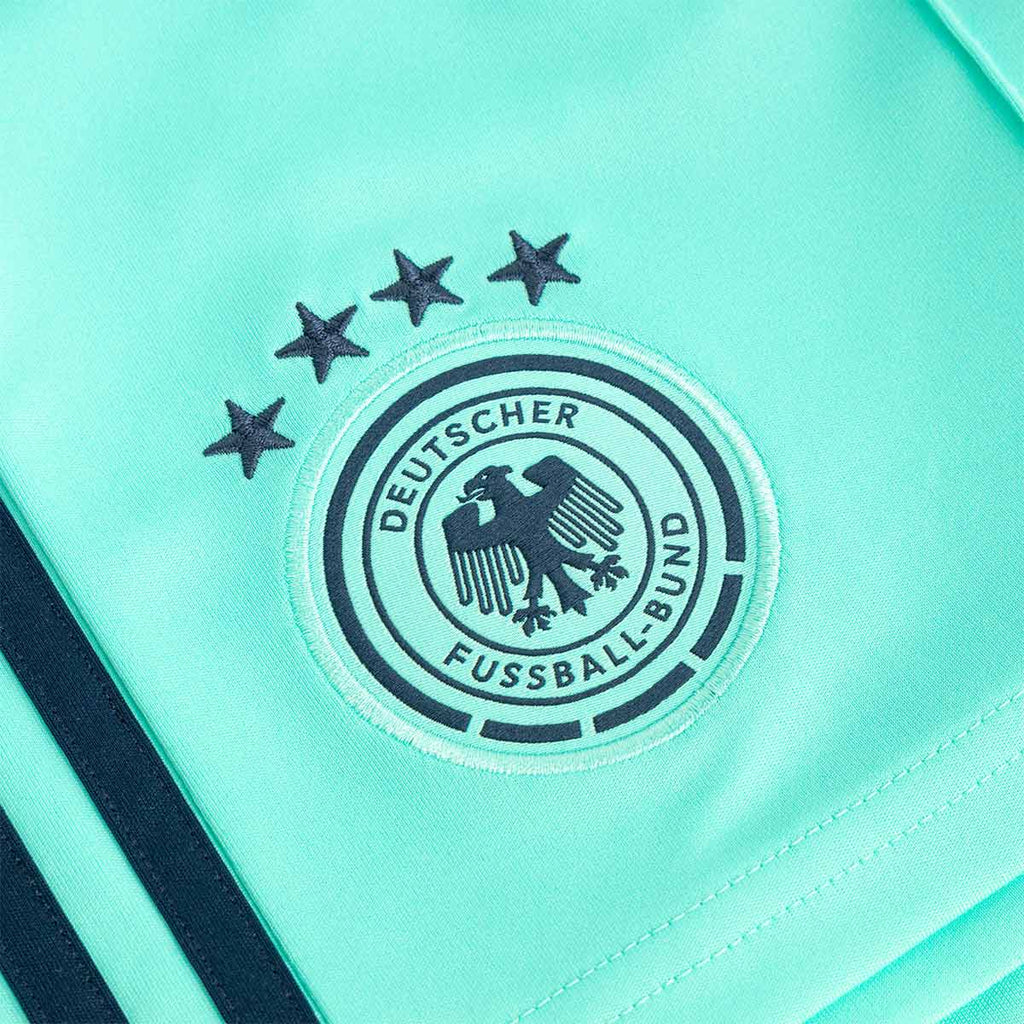 ADIDAS GERMANY 2026 AWAY SHORTS - FLASH AQUA
