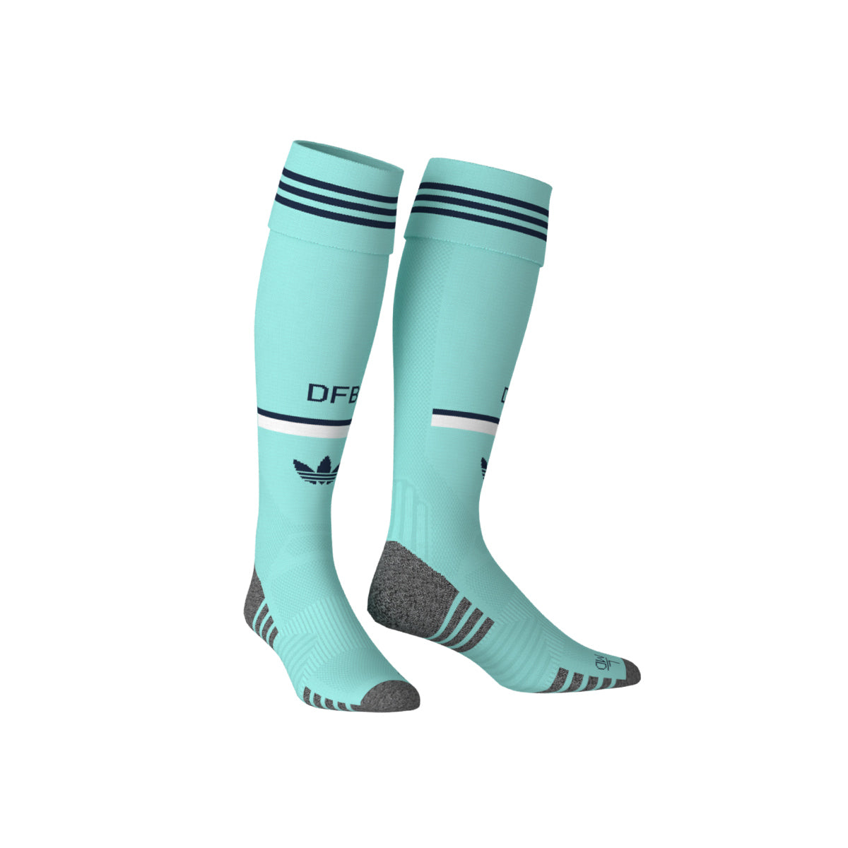 ADIDAS GERMANY 2026 AWAY SOCKS - FLASH AQUA