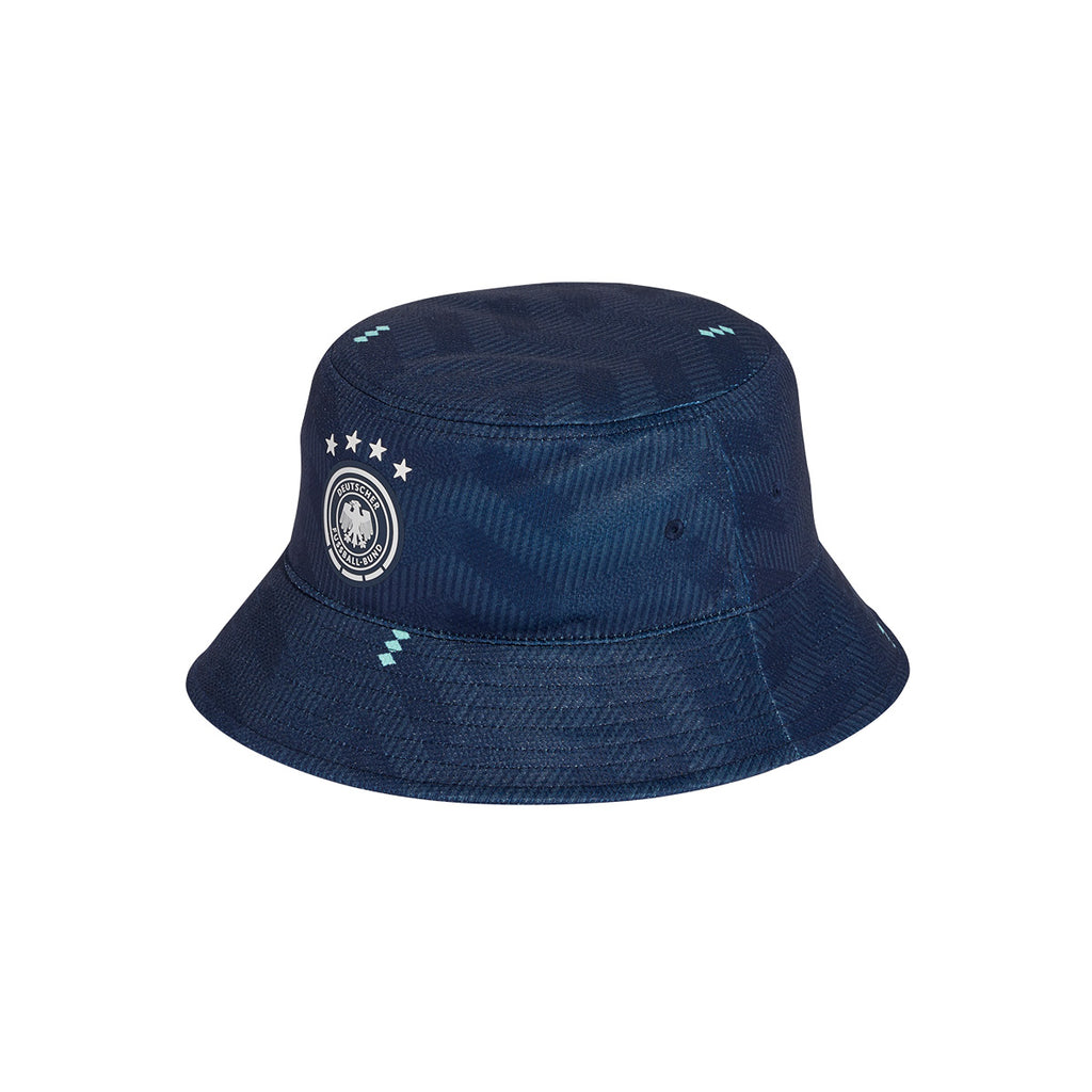 ADIDAS GERMANY 2026 BUCKET HAT - COLLEGIATE NAVY/FLASH AQUA/WHITE