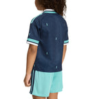 ADIDAS GERMANY 2026 AWAY MINI JERSEY - COLLEGIATE NAVY/FLASH AQUA