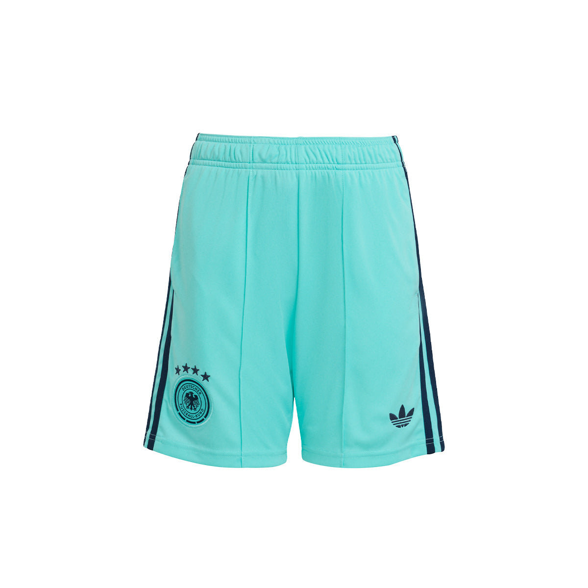 ADIDAS GERMANY 2026 AWAY KIDS SHORTS - FLASH AQUA
