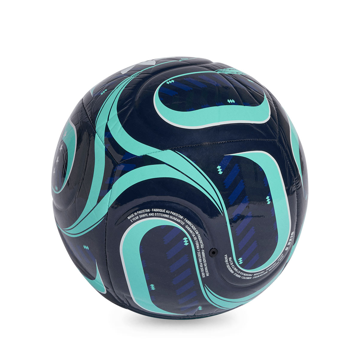 ADIDAS TRIONDA GERMANY AWAY CLUB BALL - COLLEGIATE NAVY/FLASH AQUA/WHITE