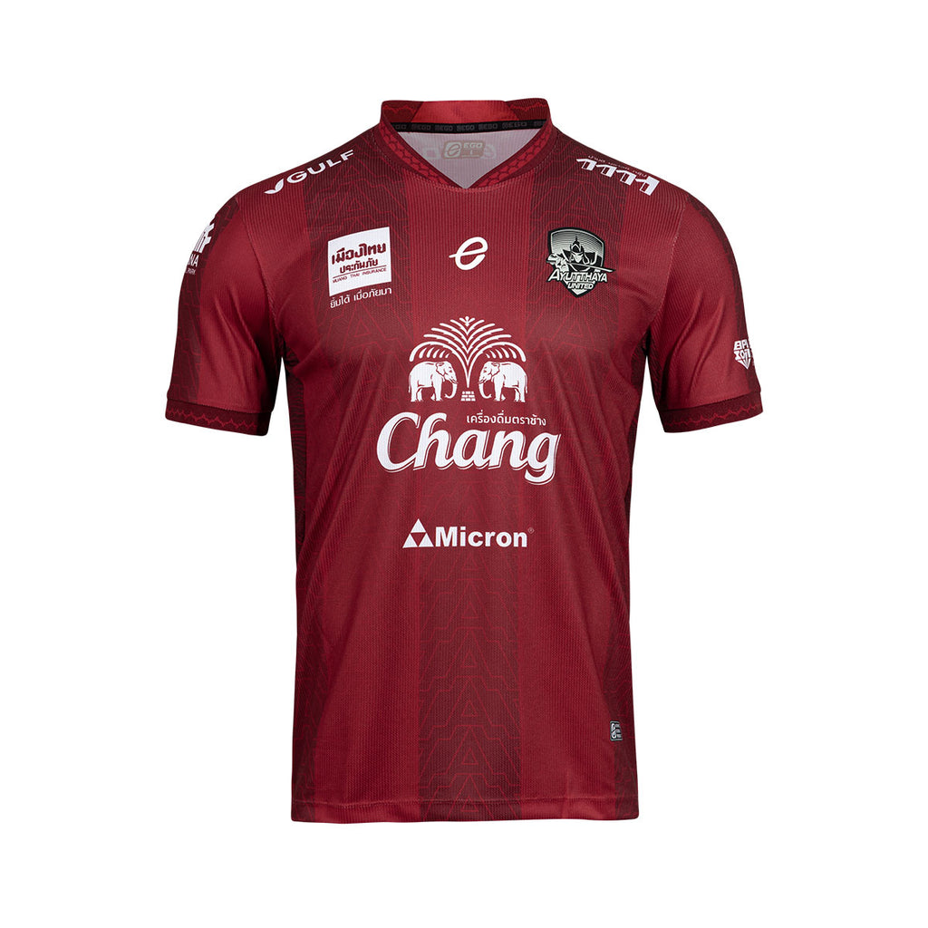 EGO SPORT AYUTTHAYA UNITED 2025/2026 AWAY JERSEY - RED/WHITE