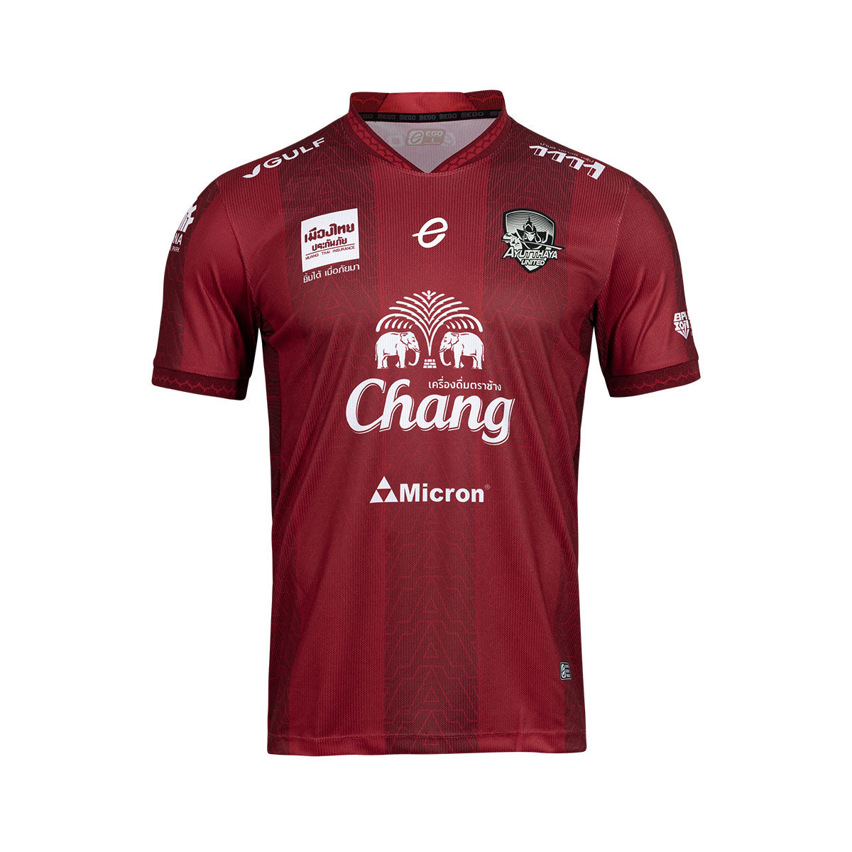 EGO SPORT AYUTTHAYA UNITED 2025/2026 AWAY JERSEY - RED/WHITE