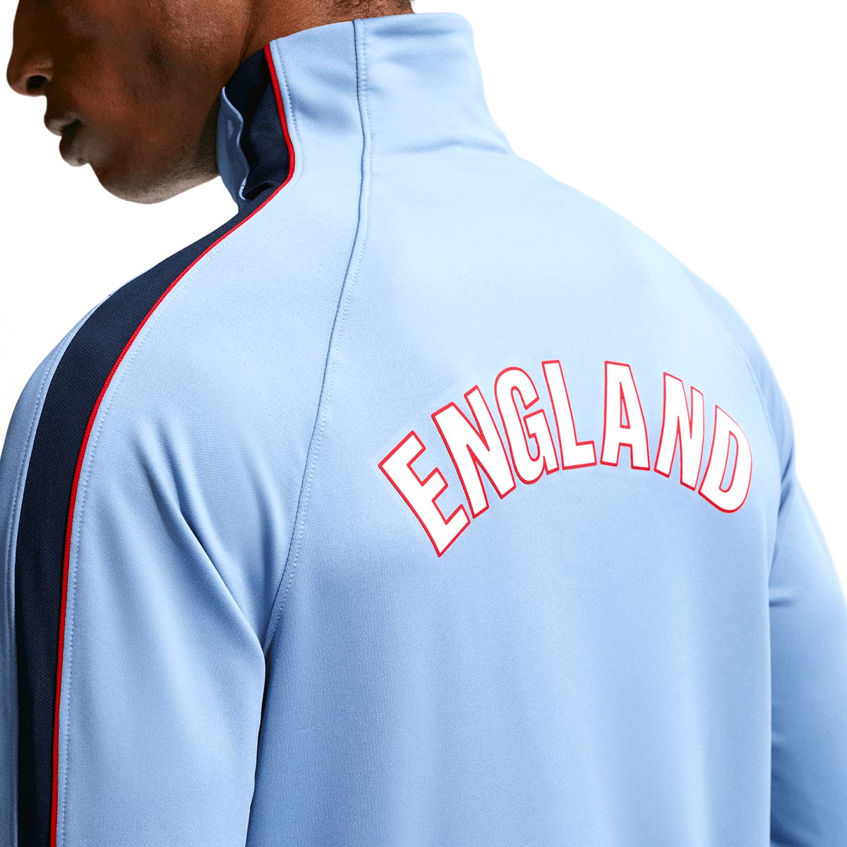 NIKE ENGLAND 2026 STRIKE DRILL LONG SLEEVE TOP - WORK BLUE/OBSIDIAN/WHITE