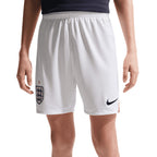 NIKE ENGLAND 2026 HOME KIDS SHORTS - WHITE/SPEED RED/OBSIDIAN/OBSIDIAN