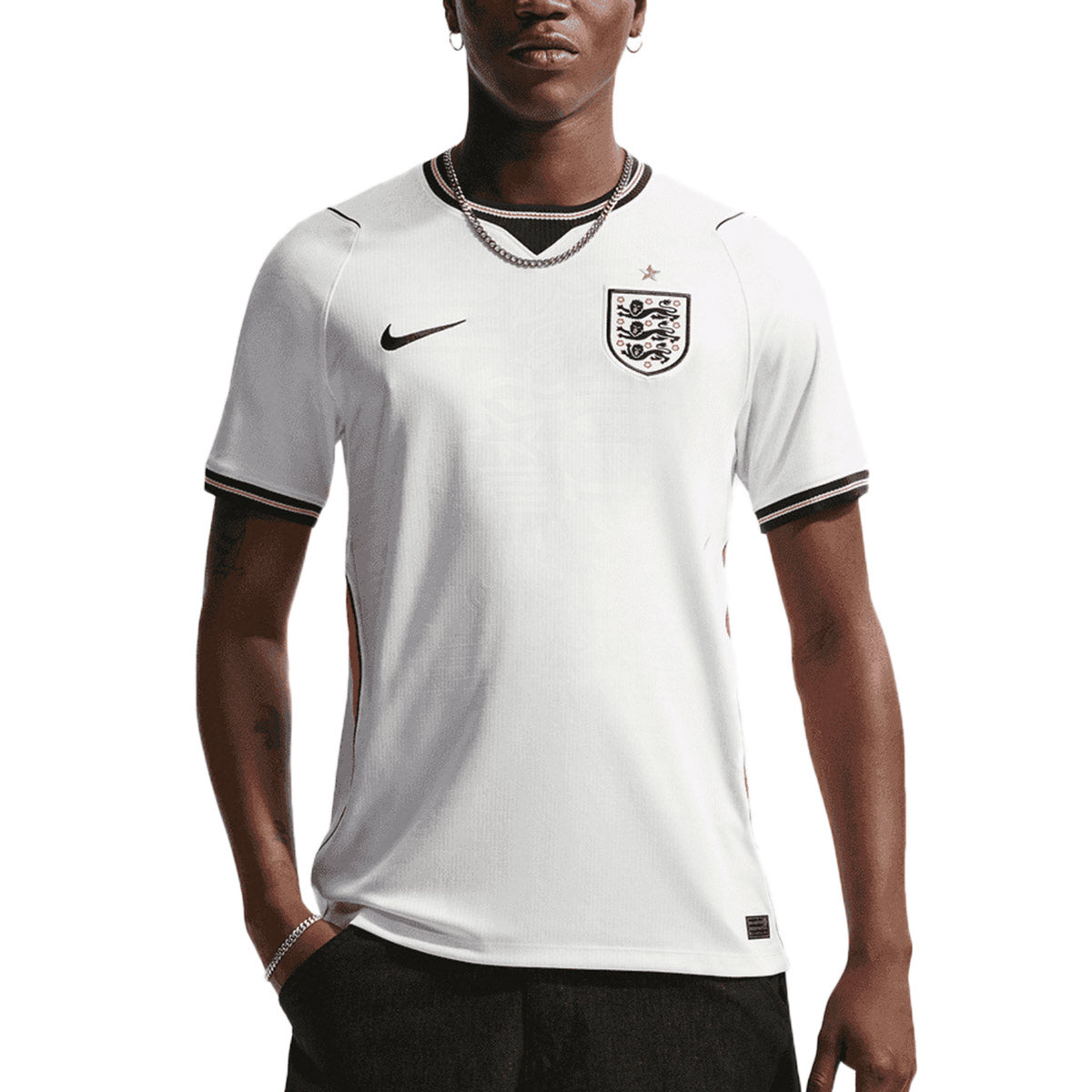 NIKE ENGLAND 2026 HOME REPLICA JERSEY - WHITE/SPEED RED/OBSIDIAN/OBSIDIAN