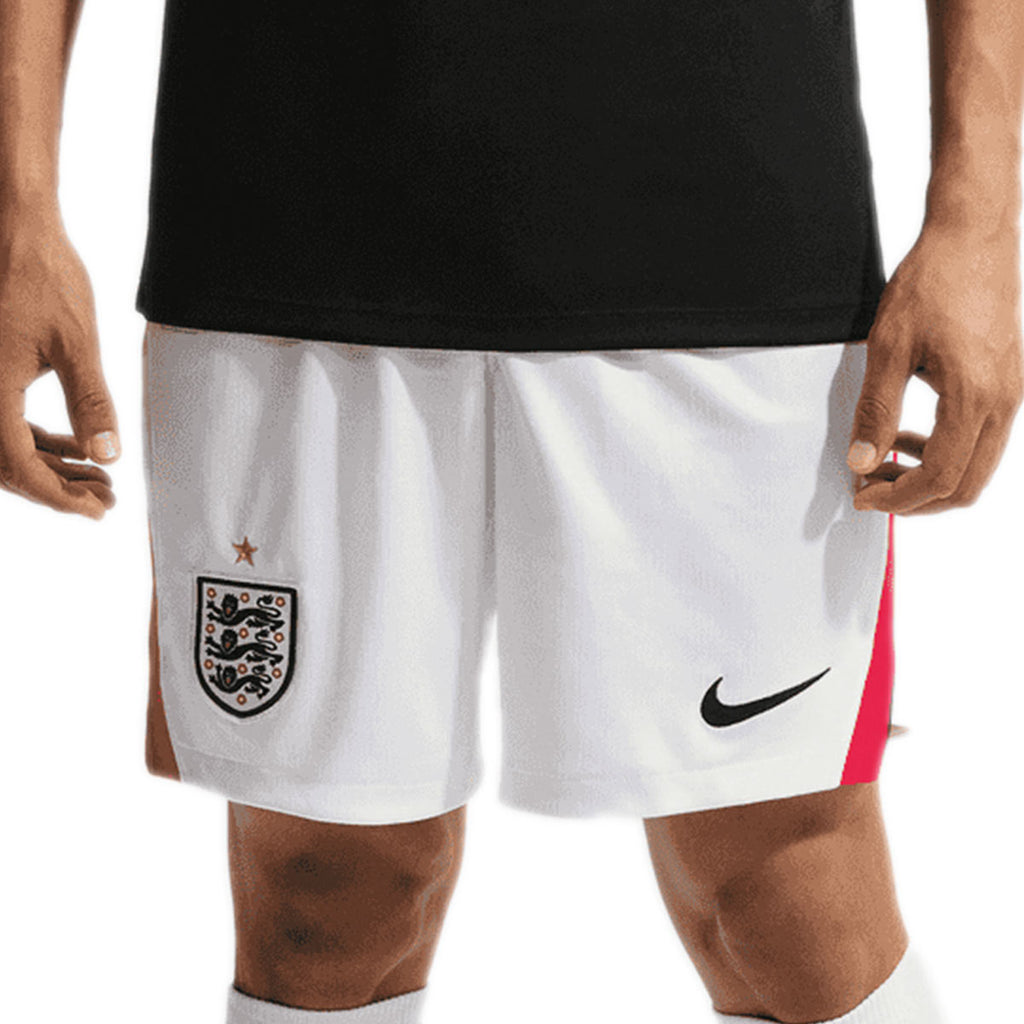 NIKE ENGLAND 2026 HOME SHORTS - WHITE/SPEED RED/OBSIDIAN/OBSIDIAN