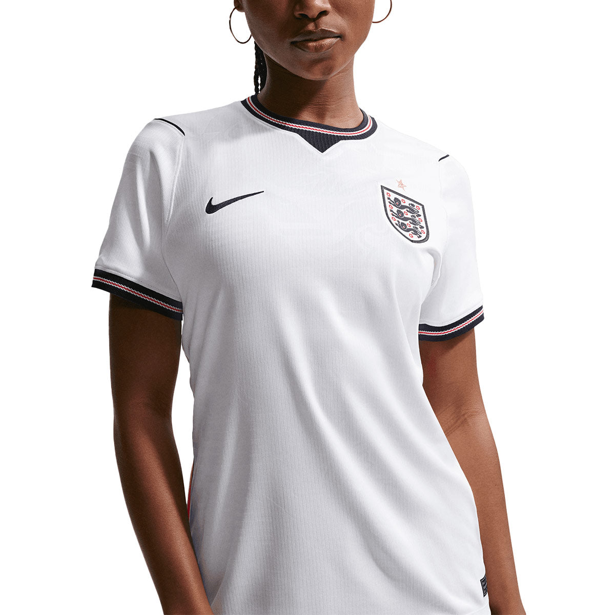 NIKE ENGLAND 2026 HOME REPLICA WOMEN JERSEY - WHITE/SPEED RED/OBSIDIAN/OBSIDIAN