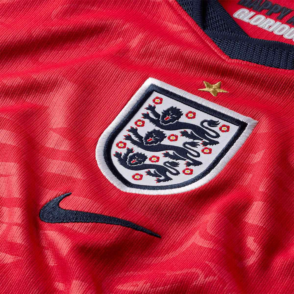 NIKE ENGLAND 2026 AWAY KIDS JERSEY - SPEED RED/OBSIDIAN/WHITE/OBSIDIAN